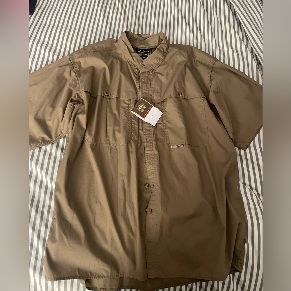 NWT Drake button down